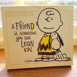 Peanuts Wooden Sign